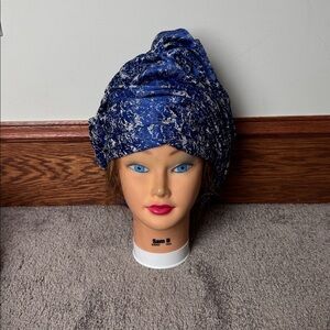 African Blue Turban